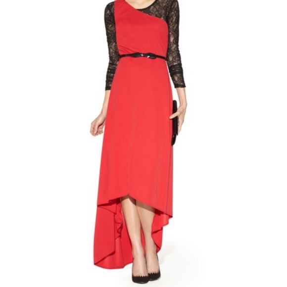 Kate Young for Target Dresses & Skirts - PROM Red One Shoulder High-Low Dress